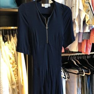 Stella McCartney navy crepe dress